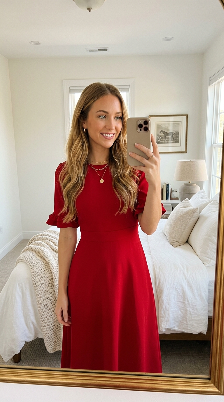 Outfit of the day — red